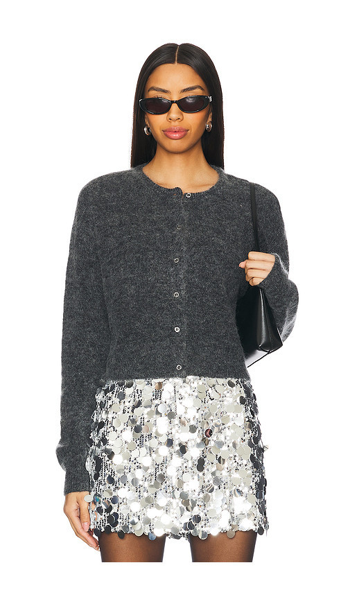 Gestuz cárdigan debbie short en color gris talla XS | Revolve Clothing (Global)