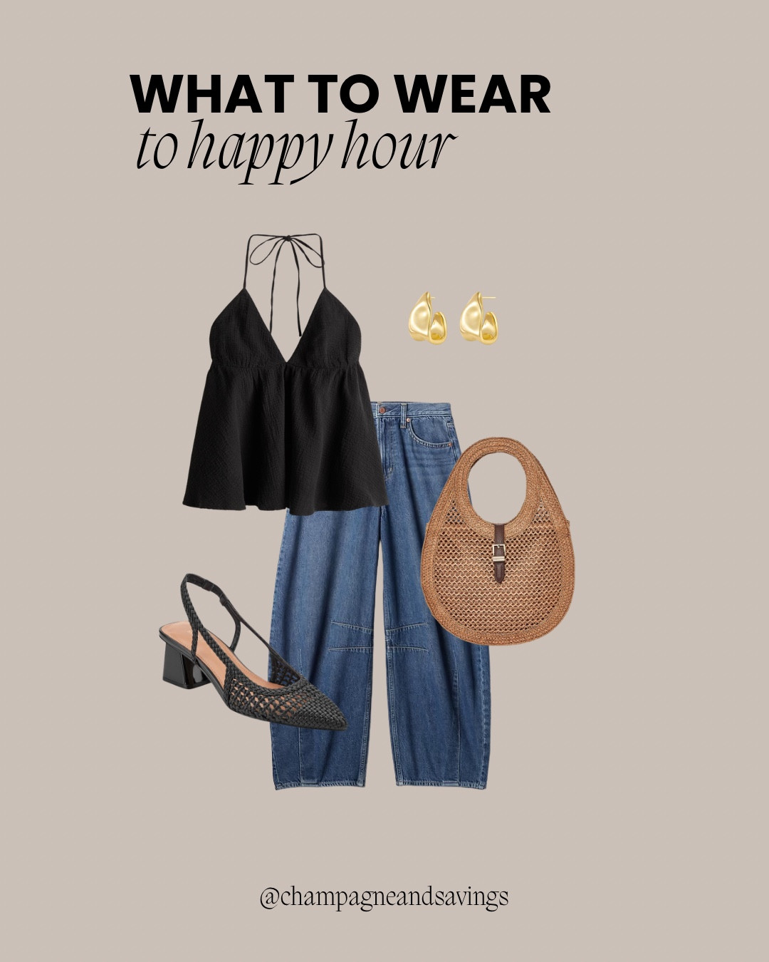 What to wear April: happy hour outfitt

#LTKootd