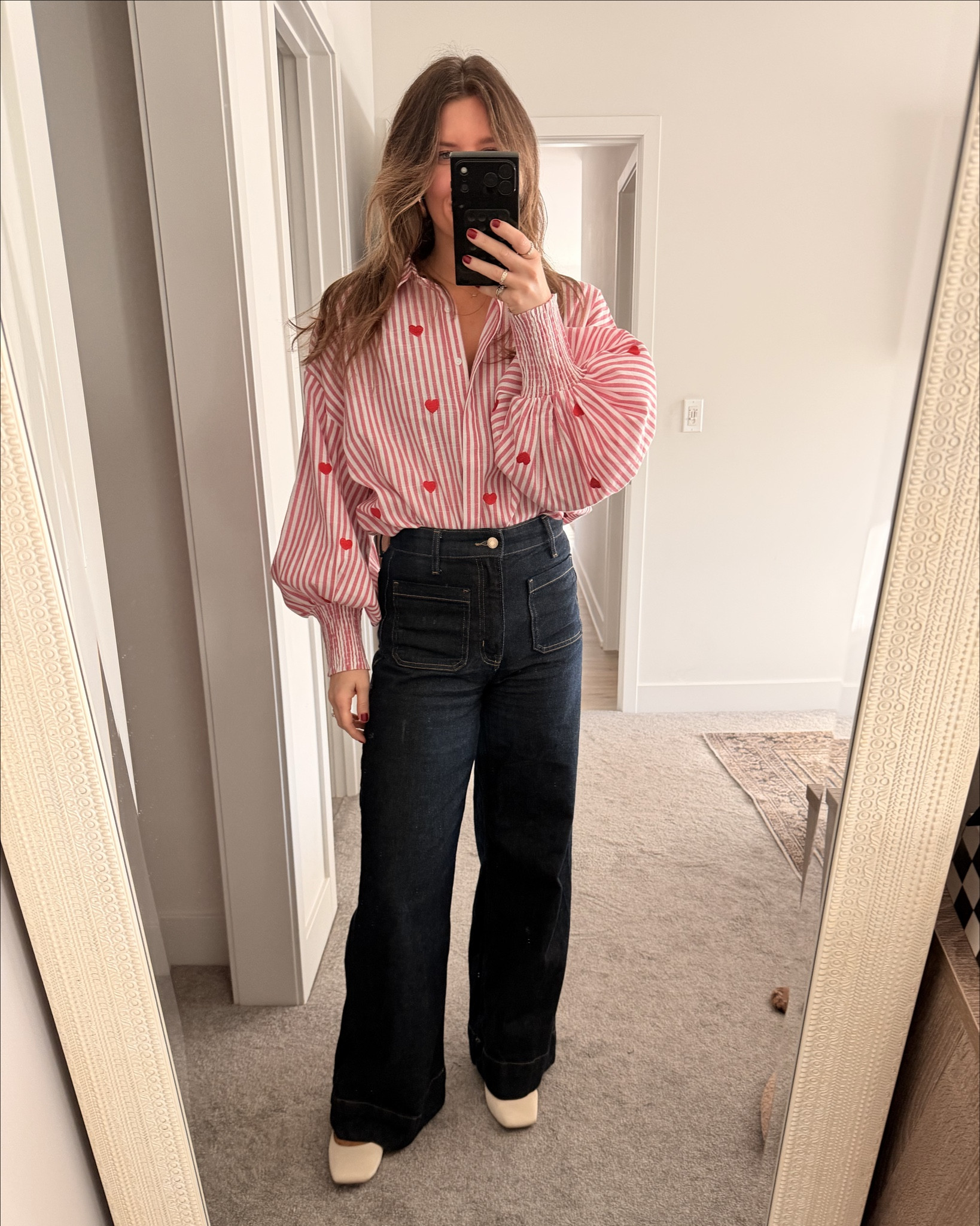 Office outfit, V-Day edition! Wearing a size M in this amazing TJ Maxx find!! 

#LTKValentine #LTKootd #LTKWorkwear