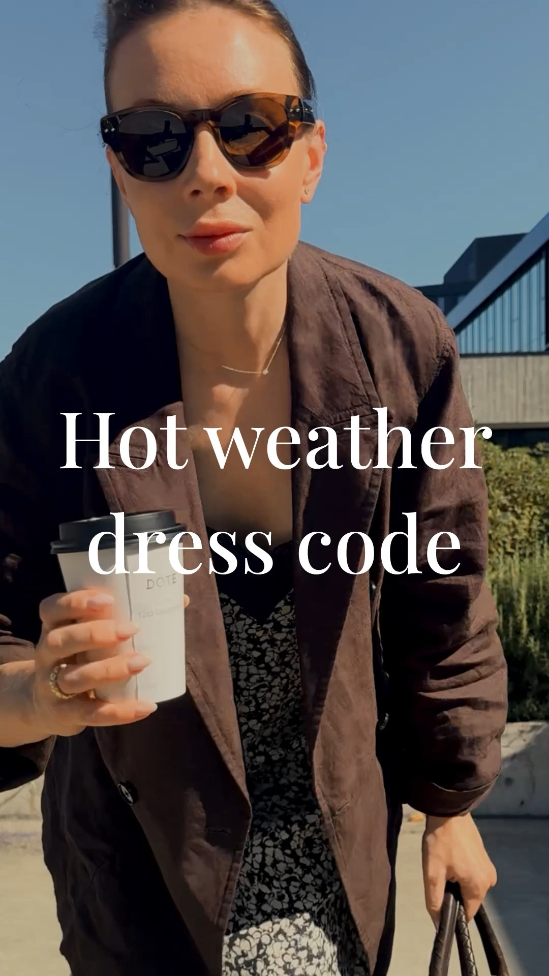 Easy, stylish and perfect for hot weather: spaghetti strap dress (mine is a slip dress by Zadig & Voltaire) + linen double breasted blazer (wearing one by Massimo Dutti) + mules (this pair is by Steve Madden) + summer basket (mine is a vintage Bottega Veneta). 
💭💭💭

#LTKFindsUnder100 #LTKSeasonal #LTKSaleAlert