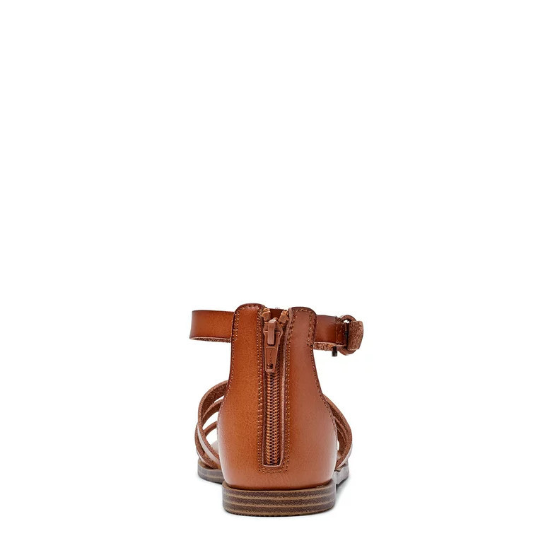 Time and Tru Women's Comfort Gladiator Sandals - Walmart.com | Walmart (US)