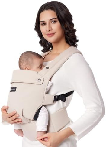 Momcozy Baby Carrier - Ergonomic, Cozy and Lightweight Carrier for 7-45lbs, Effortless to Put On,... | Amazon (US)