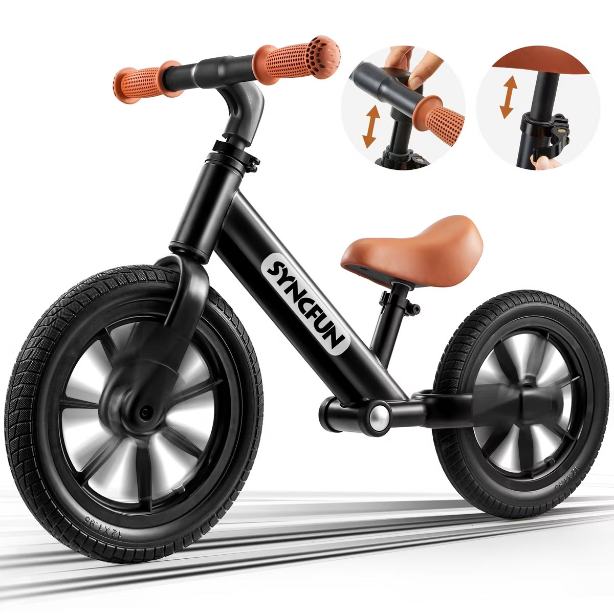 Toddler Balance Bike for Kids 2-5 Years– Lightweight, Adjustable Seat & 12” Rubber Tires, Ide... | Target