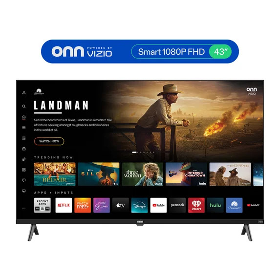 onn 43" Class 1080P FHD Powered by Vizio Smart Television, WFD43S-0830 | Walmart (US)