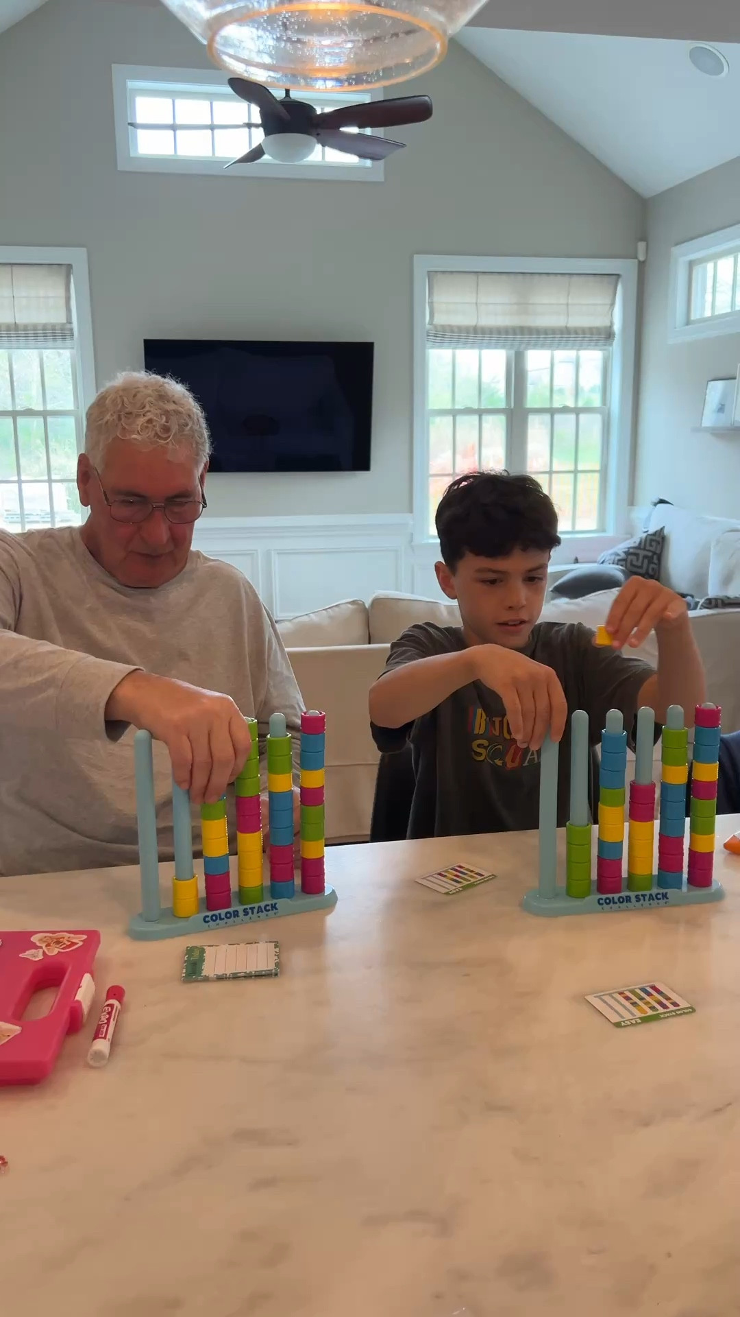 Race to organize the stacks by color but the catch is you can only put color ontop of color along the way! Perfect fast past brain game for all ages! *sale alert if you spend 50 you get $10 off*

Linked our other family favorites! 

#LTKHome #LTKKids