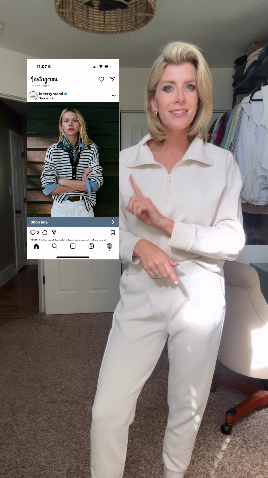 Recreating a Pinterest type look at home  
How to style a silk scarf
Barrel jeans


#LTKSeasonal #LTKStyleTip #LTKOver40