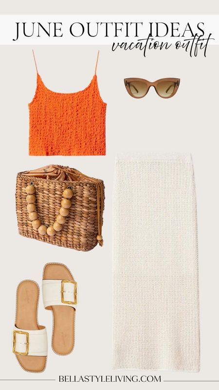 Vacation outfits for summer | summer outfits | Mango skirts | summer bags 

#LTKSeasonal #LTKitbag #LTKunder100