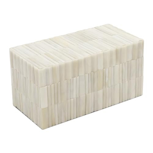 Handicrafts Home Decorative Organizer Box 10x5 – Large Keepsake Box with Lid, Modern Decorative Storage Box, Bohemian Coffee Table Décor, Jewelry & Memory Box, Decorative Accent Box for Home Décor | Amazon (US)