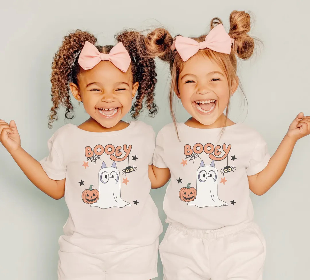 Halloween Bluey Shirt for Big Kid, Bluey Halloween Shirt for Kids, Bluey Halloween Shirt, Bluey H... | Etsy (US)