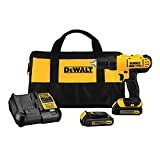 DEWALT 20V Max Cordless Drill / Driver Kit, Compact, 1/2-Inch (DCD771C2), Yellow | Amazon (US)
