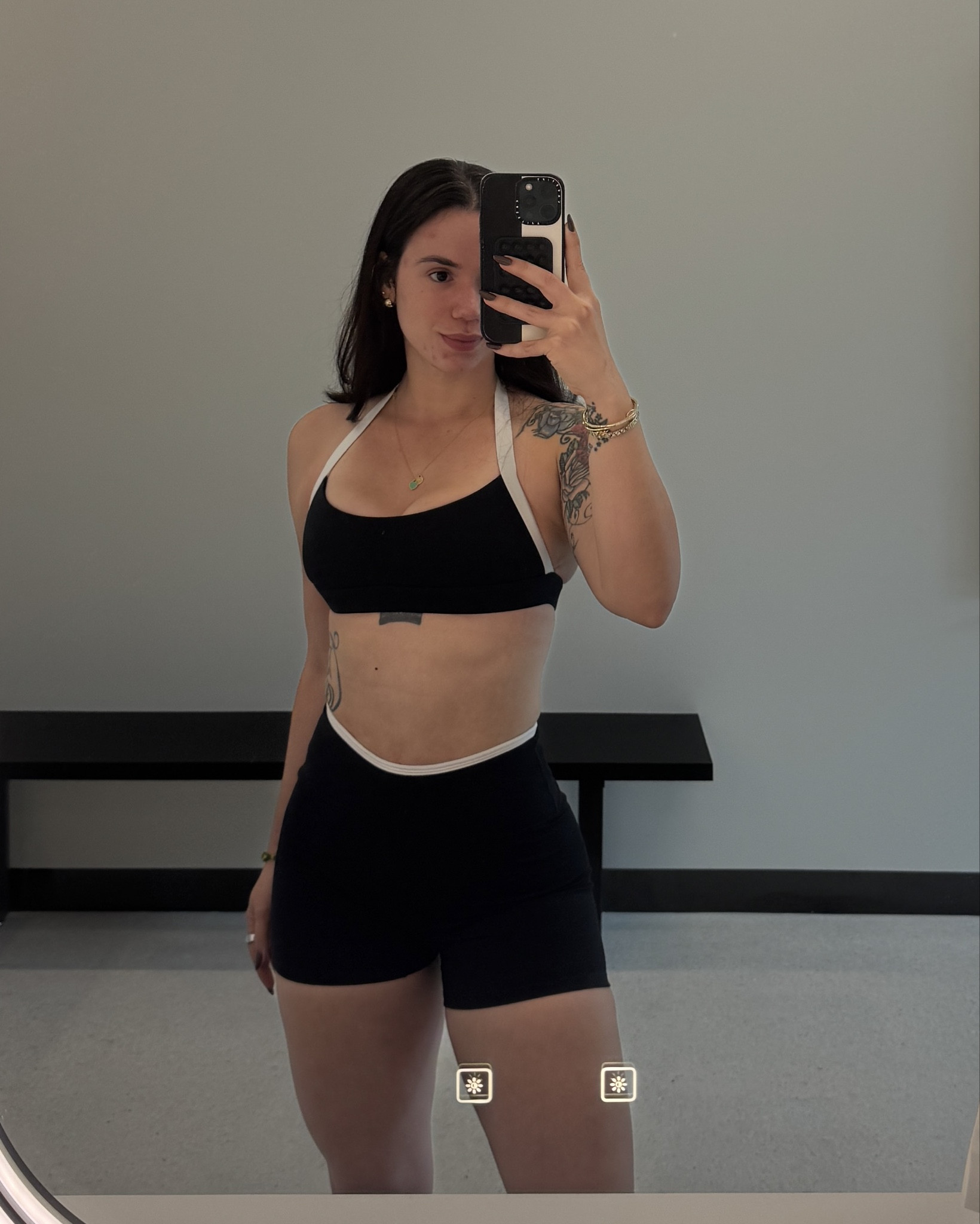 Top: S
Shorts: M

#LTKMidsize #LTKStyleTip #LTKActive