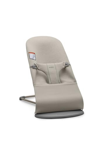 BabyBjörn Bouncer Bliss, 3D Jersey, Sand Gray | Amazon (US)