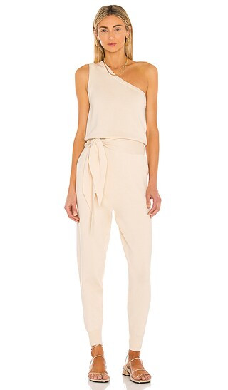 Charlie Jumpsuit in Cream | Revolve Clothing (Global)