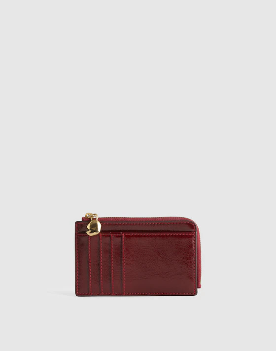 The Essential Zip Card Case Wallet | Madewell