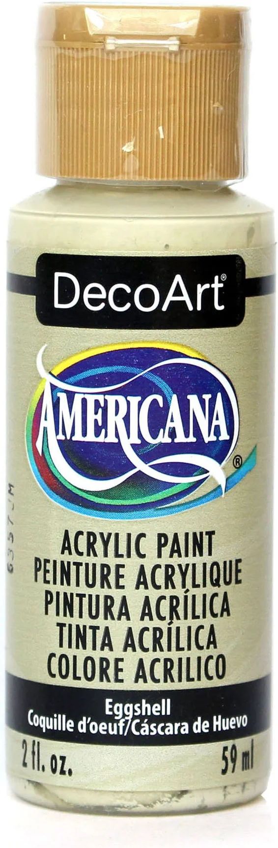 DecoArt Americana Acrylic Paint, 2-Ounce, Eggshell | Amazon (US)