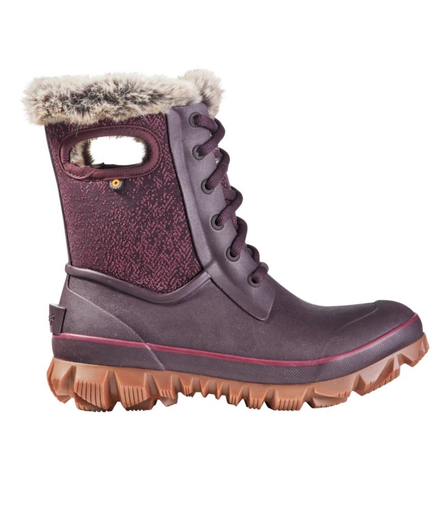 Women's Bogs Arcata Faded Boots Wine 6(B) | L.L. Bean
