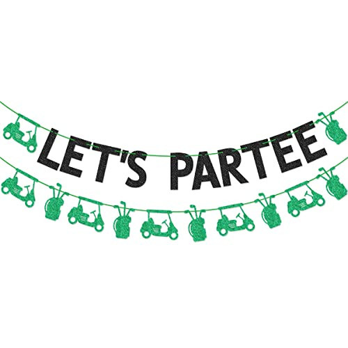 Let's Partee Golf Themed Banner for Golf Party Golf Birthday Party Decorations | Amazon (US)