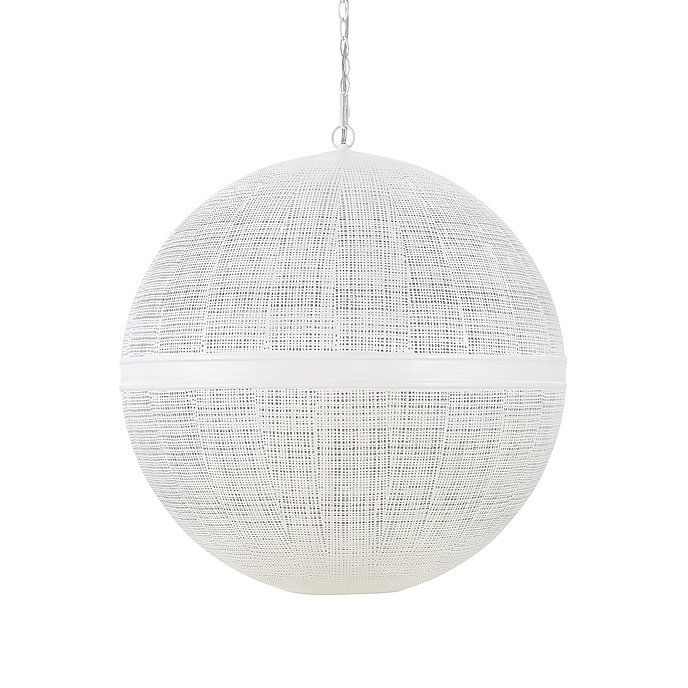 Paloma 4 Light Orb Chandelier Wire Mesh Ball Hanging Fixture | Ballard Designs, Inc.