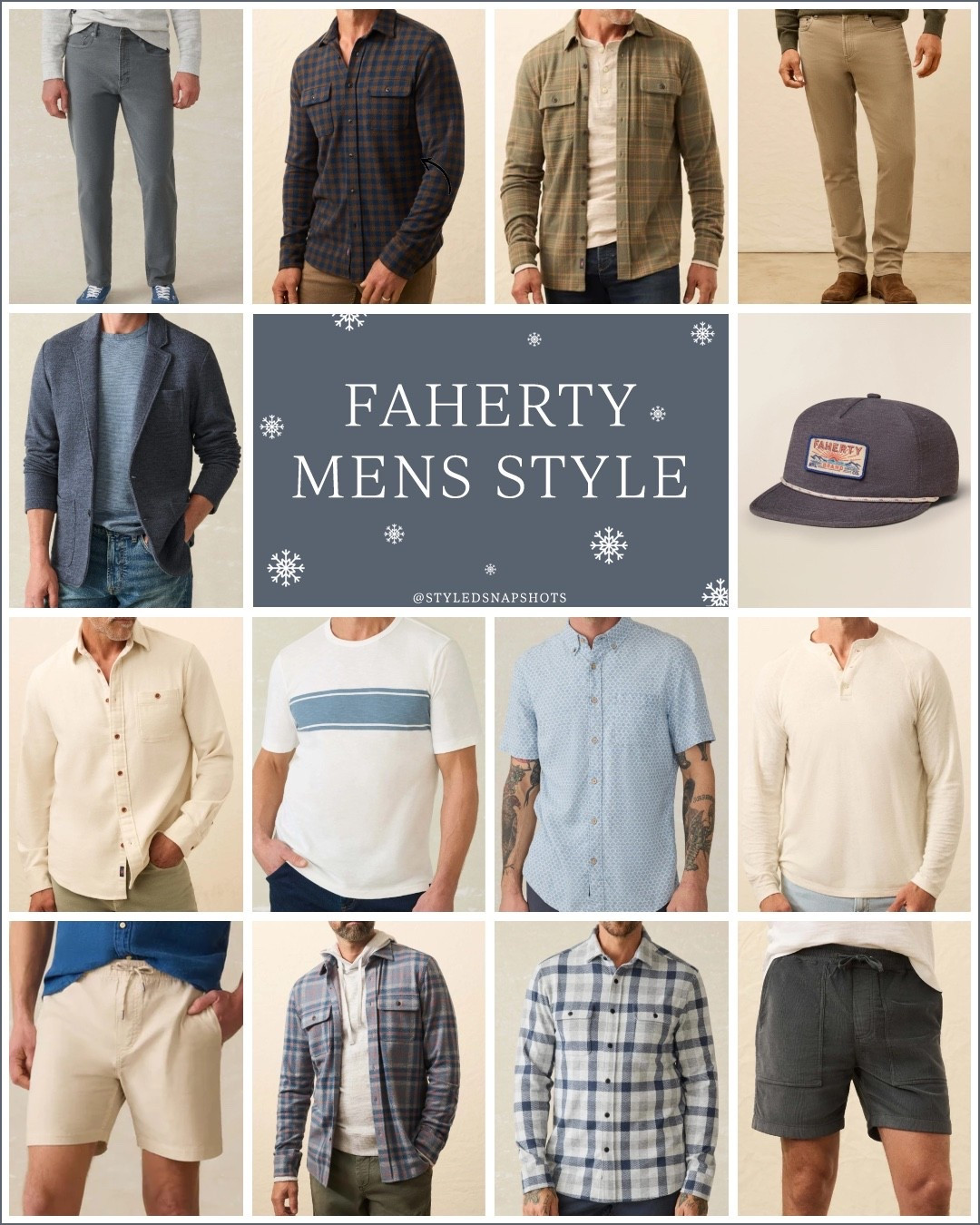 Faherty is Matt’s go-to brand! Use code THANKYOU15 for 15% off 

#LTKGiftGuide #LTKMens