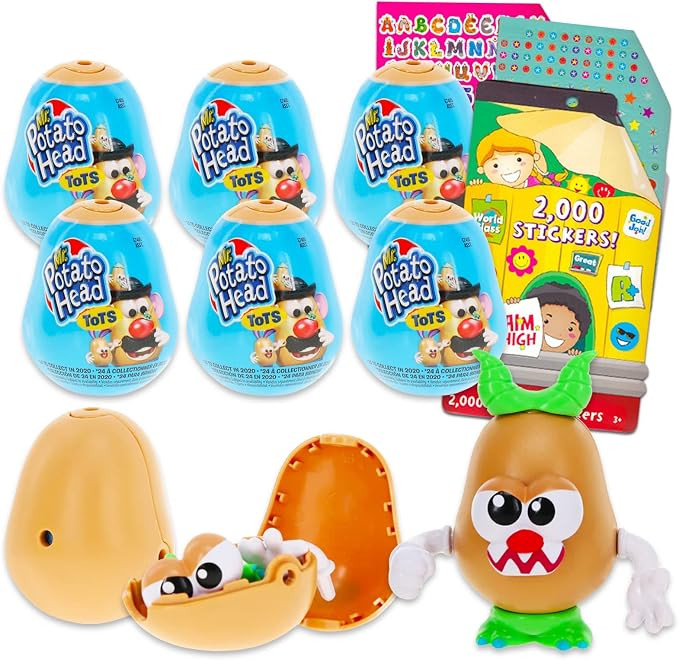 Mr. Potato Head Party Favors Set for Kids, Toddlers - Bundle with 6 Mr. Potato Head Tots Mystery ... | Amazon (US)