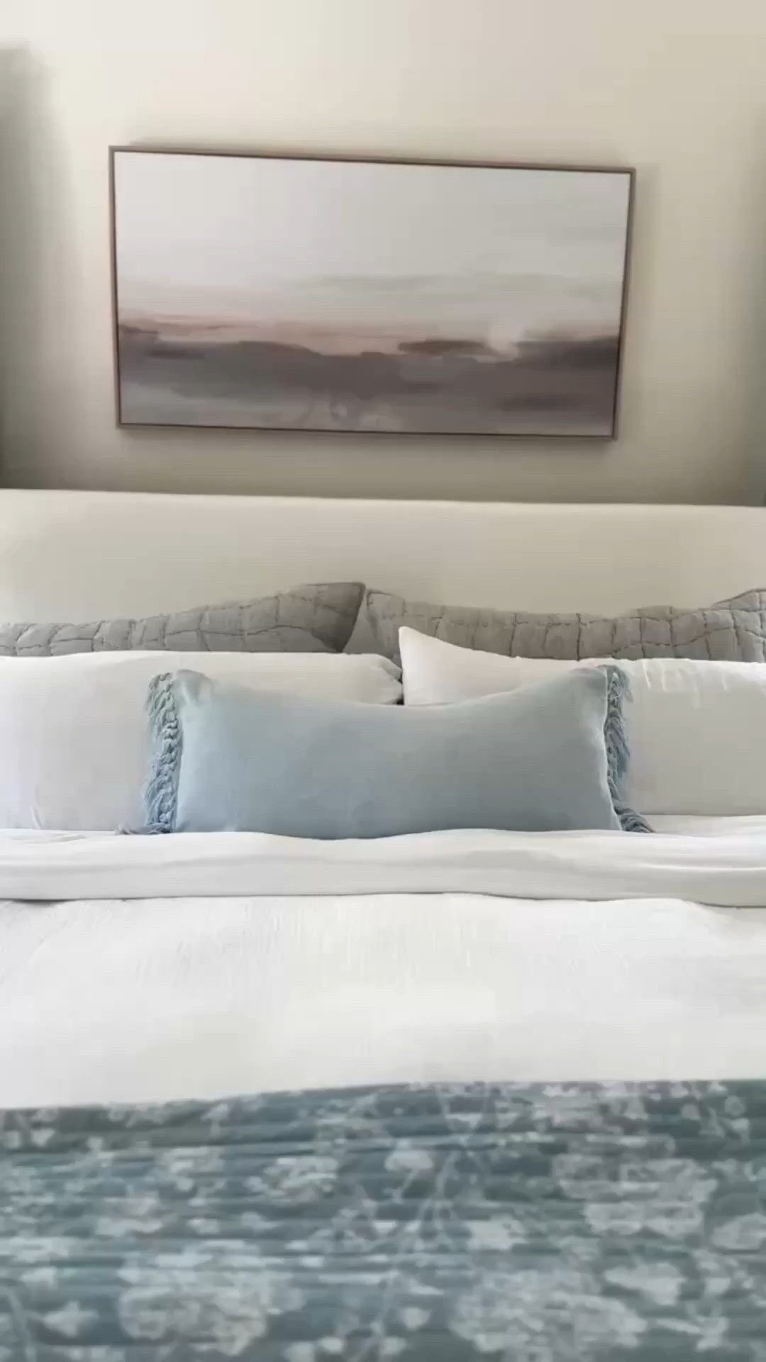 Loving this light blue lumbar pillow from Serena & Lily! It’s the perfect shade for our bedroom and a piece we will keep for forever!

#LTKHome