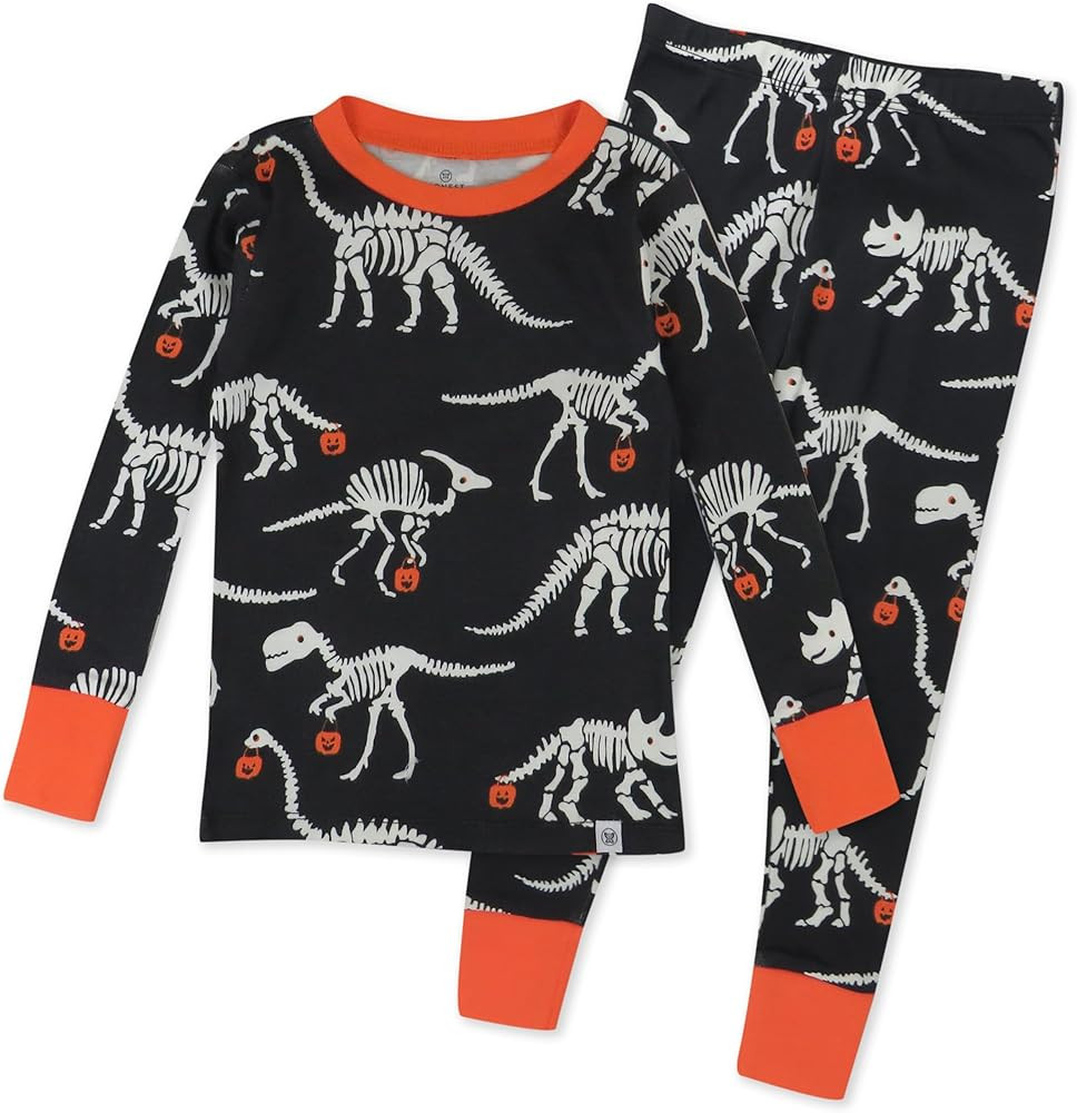 HonestBaby 2-Piece Pajamas Sleepwear PJs 100% Organic Cotton for Infant Baby and Toddler Boys & G... | Amazon (US)