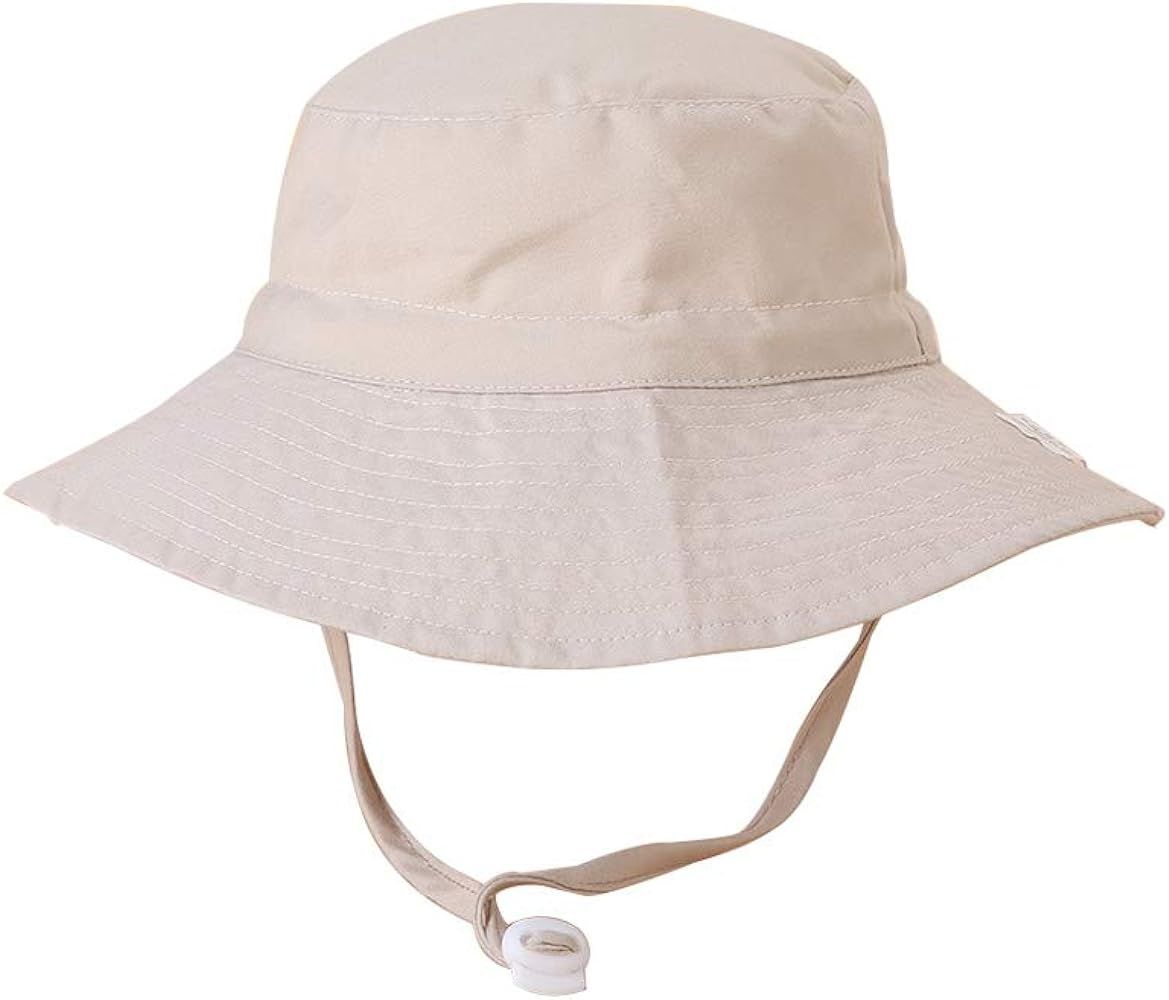 Toddler Baby Girl Summer Bucket Hat UPF 50+ Sun Protection Hats Adjustable Wide Cap Brim Fisherma... | Amazon (US)