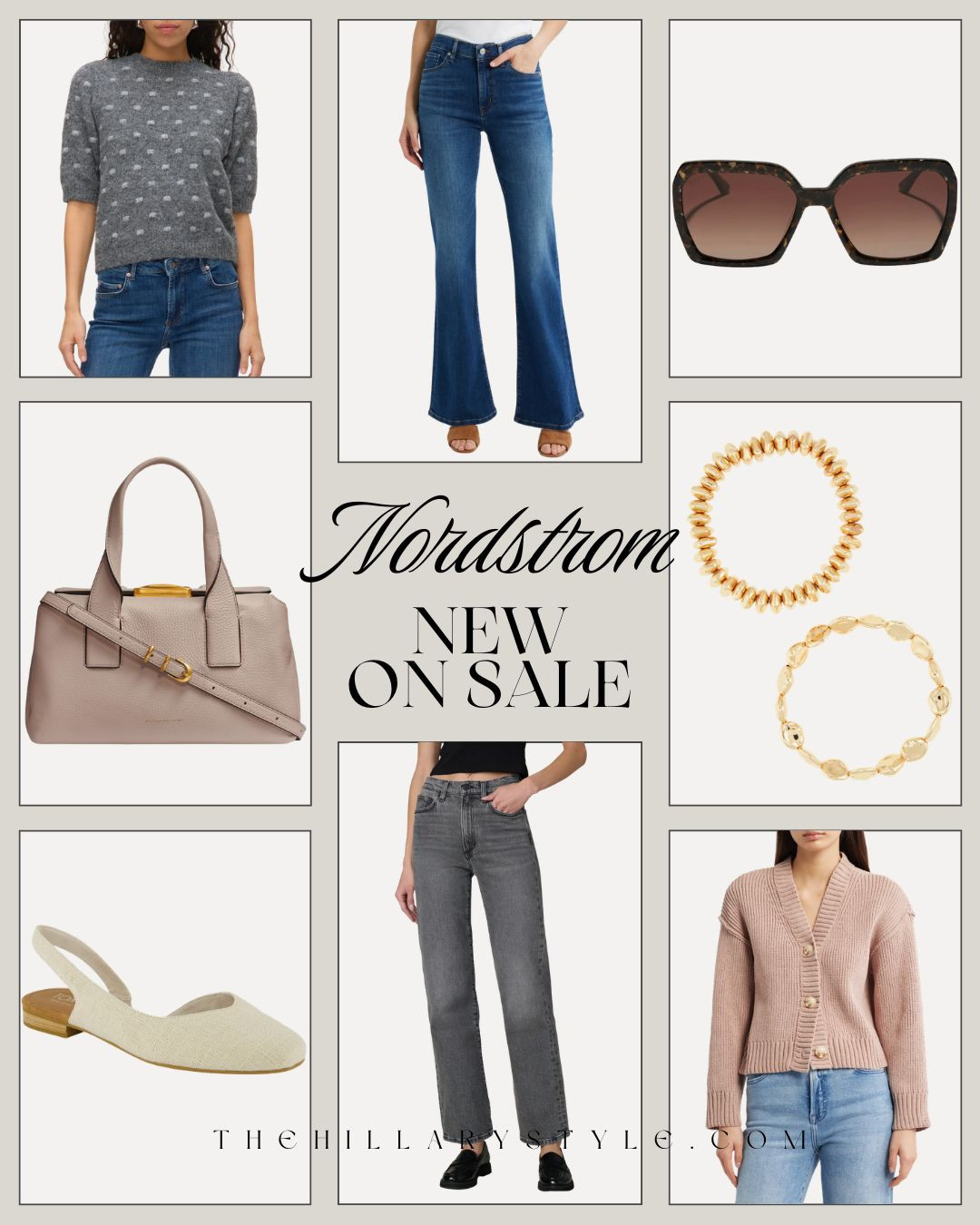 Trending Nordstrom Fashion Sale Finds
Upgrade your 2026 wardrobe with these viral Nordstrom sale essentials! This curated selection features must-have spring transitional sweaters in lightweight textures and of-the-moment hues. Pair these elevated knits with trending flare denim, chic slingback flats, and maximalist jewelry—think chunky gold cuffs—to achieve that "rich-looking" Pinterest aesthetic. These high-effort staples are perfect for a fresh seasonal wardrobe refresh. Shop these bestsellers before they're gone!

#TheHillaryStyle #NordstromSale #SpringTransitional #SweaterWeather #2026FashionTrends #CoolBlueTrend #MaximalistFashion #FlareDenim #NordstromFashion #OOTDInspo #LTKsalealert #PinterestStyle #WardrobeEssentials #SpringStyle2026 

 

#LTKootd #LTKSeasonal #LTKSaleAlert