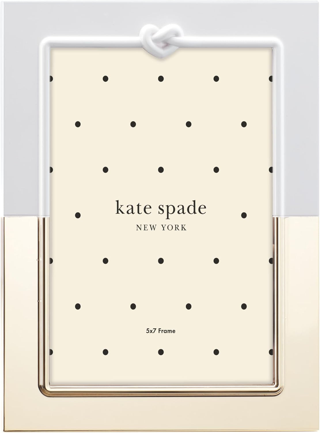 Kate Spade New York Love 5X7 Frame, 1.55 LB, Metallic | Amazon (US)