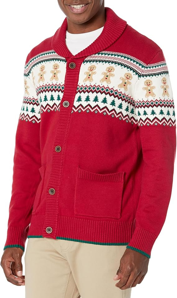 Gymboree Men's Long Sleeve Sweater Seasonal | Amazon (US)