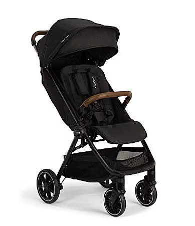 Nuna TRVL LX Self-Folding Compact Stroller - Caviar | Dillard's