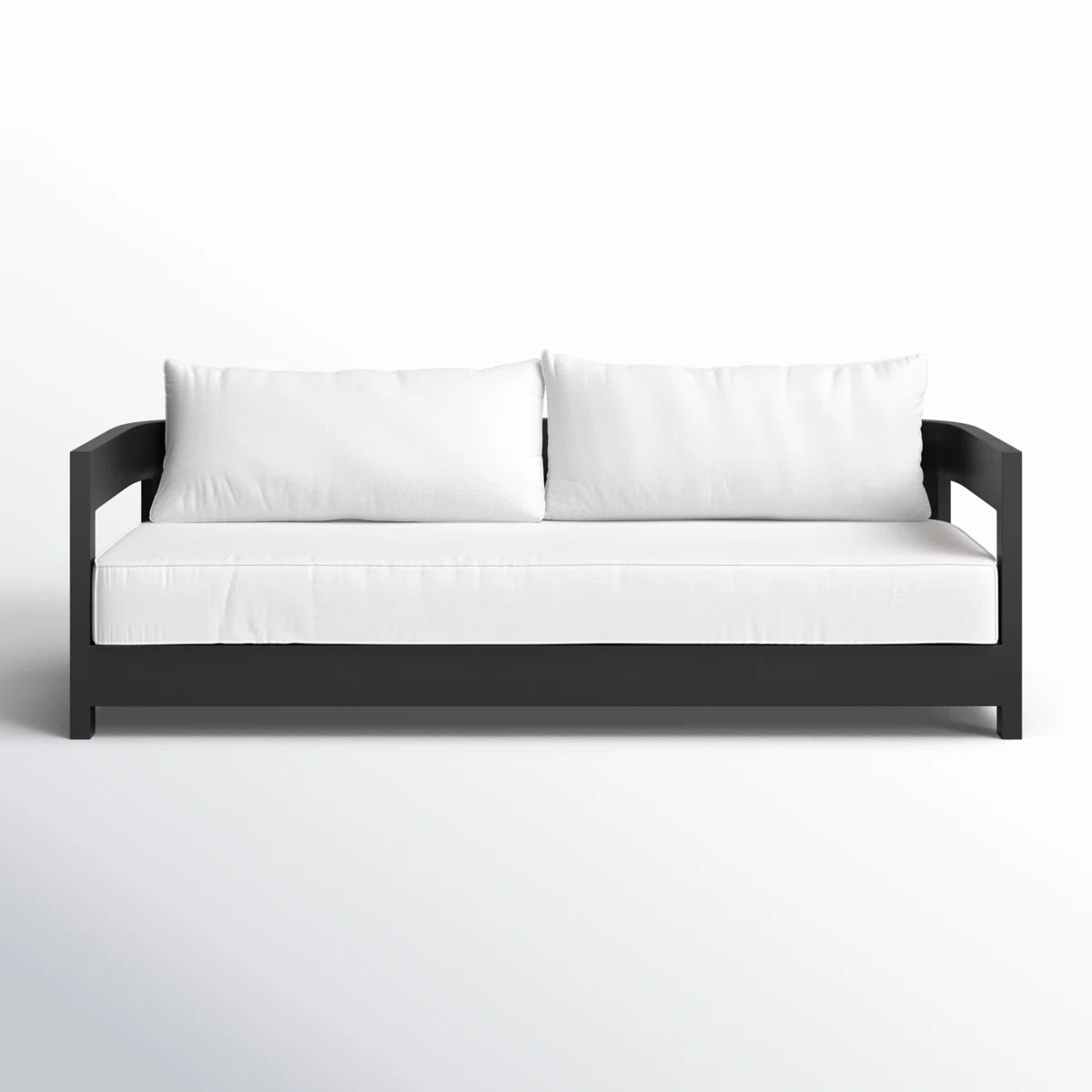 Everlee 80'' Metal Outdoor Sofa with Sunbrella® Cushions | Wayfair North America