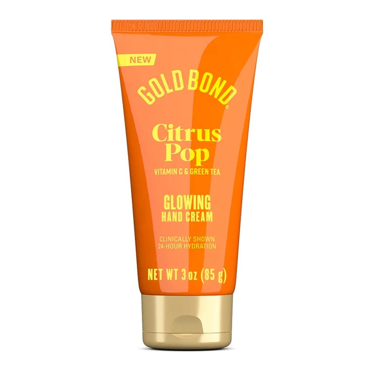 Gold Bond Citrus Pop Glowing Hand Cream, Everyday Hand Cream with Vitamin C to Help Visibly Brigh... | Walmart (US)