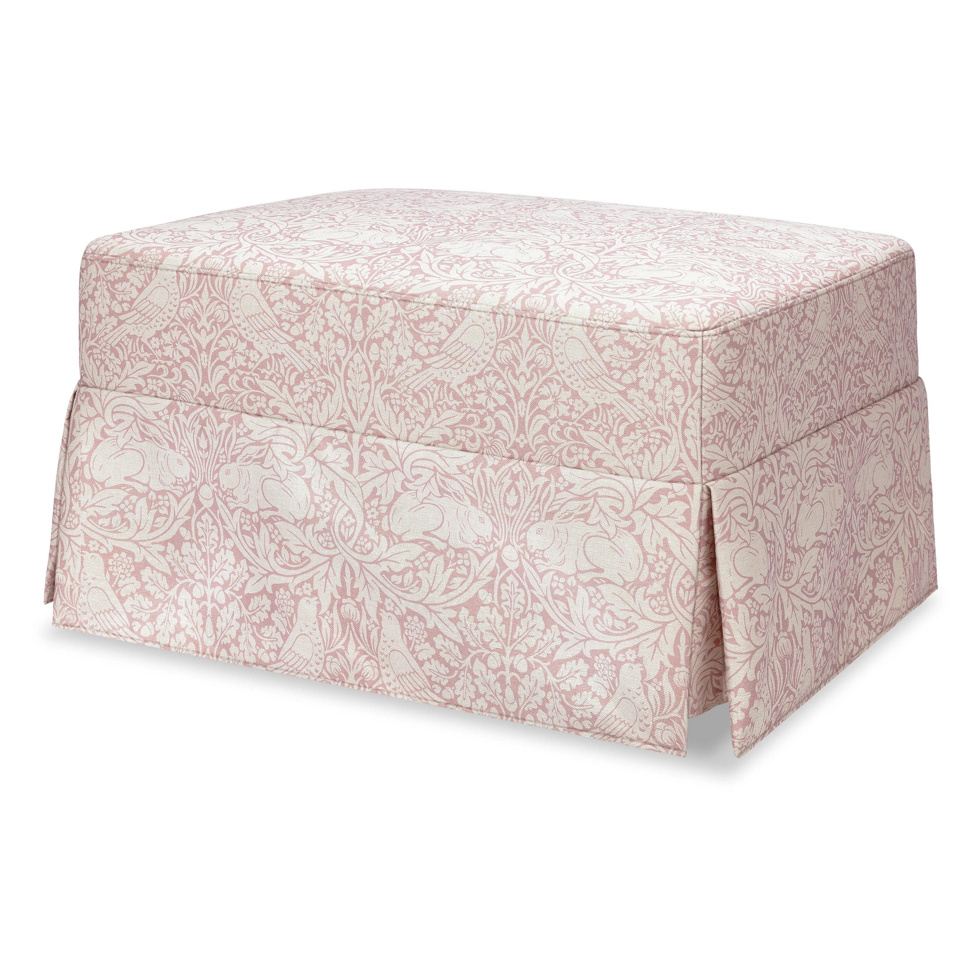 Morris & Co. x Namesake Crawford Gliding Ottoman | Birch Lane