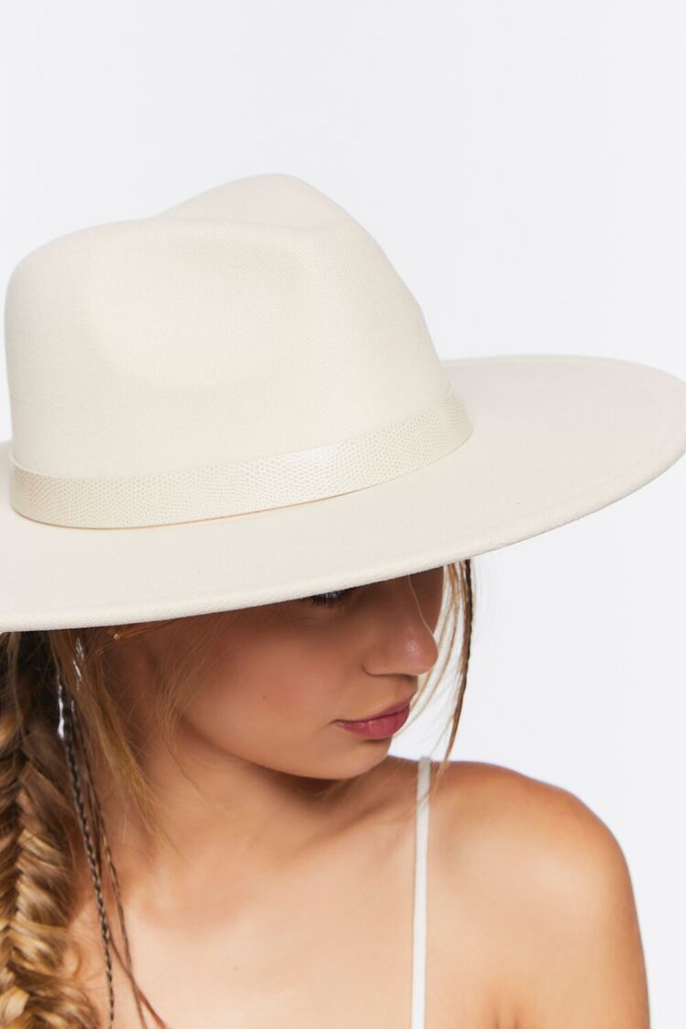 Brushed Velvet-Trim Fedora | Forever 21 | Forever 21 (US)