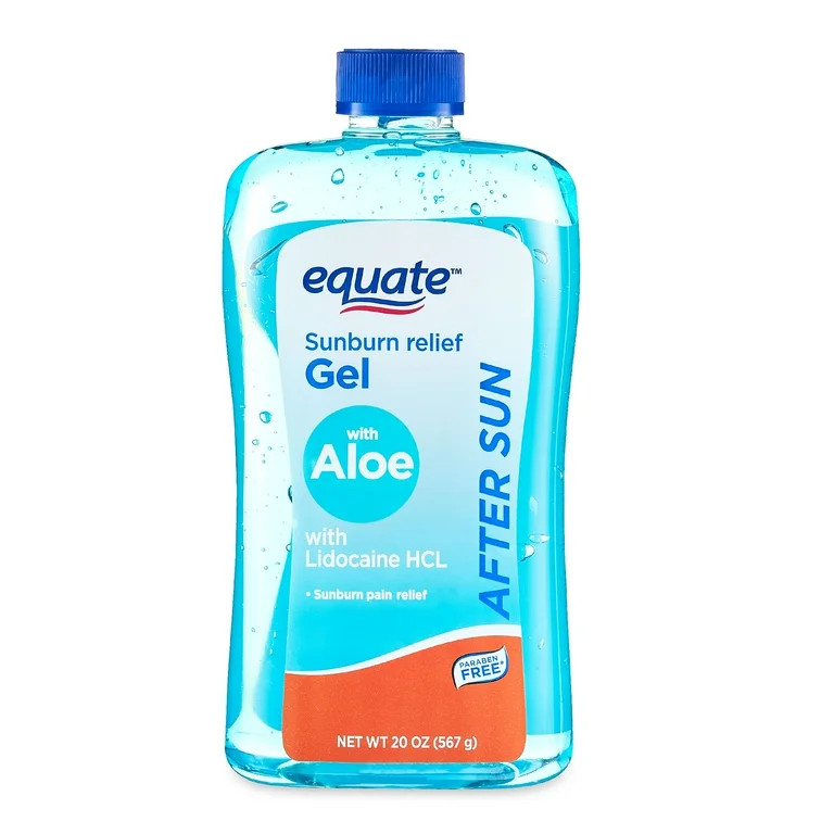 Equate After Sun Sunburn Relief Gel with Aloe, 20 oz | Walmart (US)