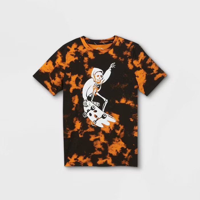 Boys' Halloween Graphic Short Sleeve T-Shirt - art class™ | Target