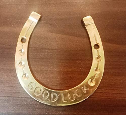 diollo Vintage Brass Good Luck, Equestrian Horseshoes, Brass Horse Shoe Naal for Divine, Prosperi... | Amazon (US)