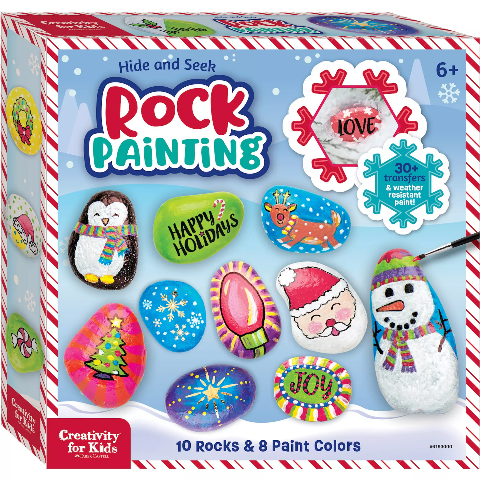 Creativity for Kids Holiday Hide & Seek Rock Painting Kit | Kohl's