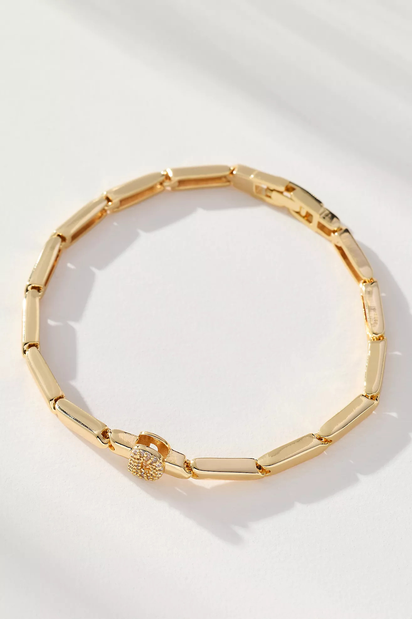 Crystal Linked Bracelet | Anthropologie (US)