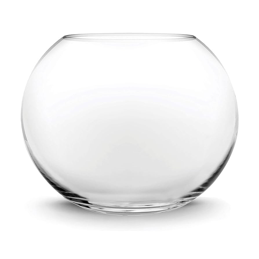 CYS EXCEL Large Glass Bubble Bowl (H-9.5" W-11", Approx. 3 Gal.) | Multiple Size Choices Fish Bow... | Amazon (US)