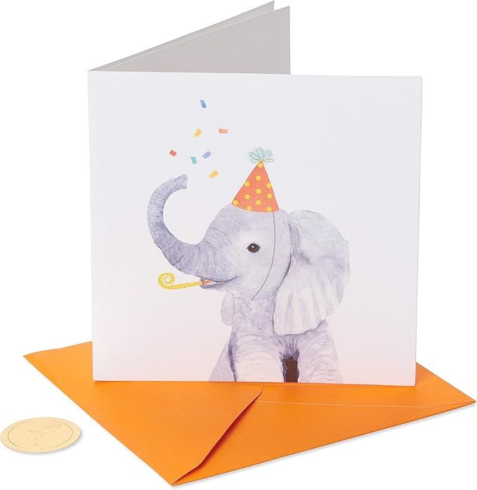 Papyrus Birthday Card (Elephant) | Amazon (US)