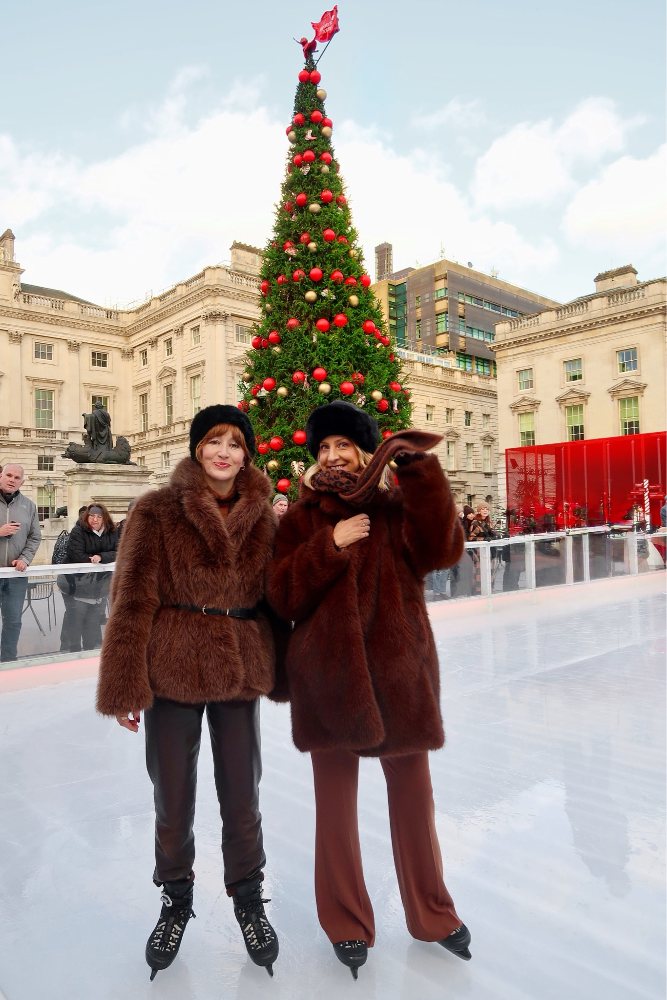 Brown faux fur jackets and furry hats 

#LTKfestive #LTKuk #LTKwinter