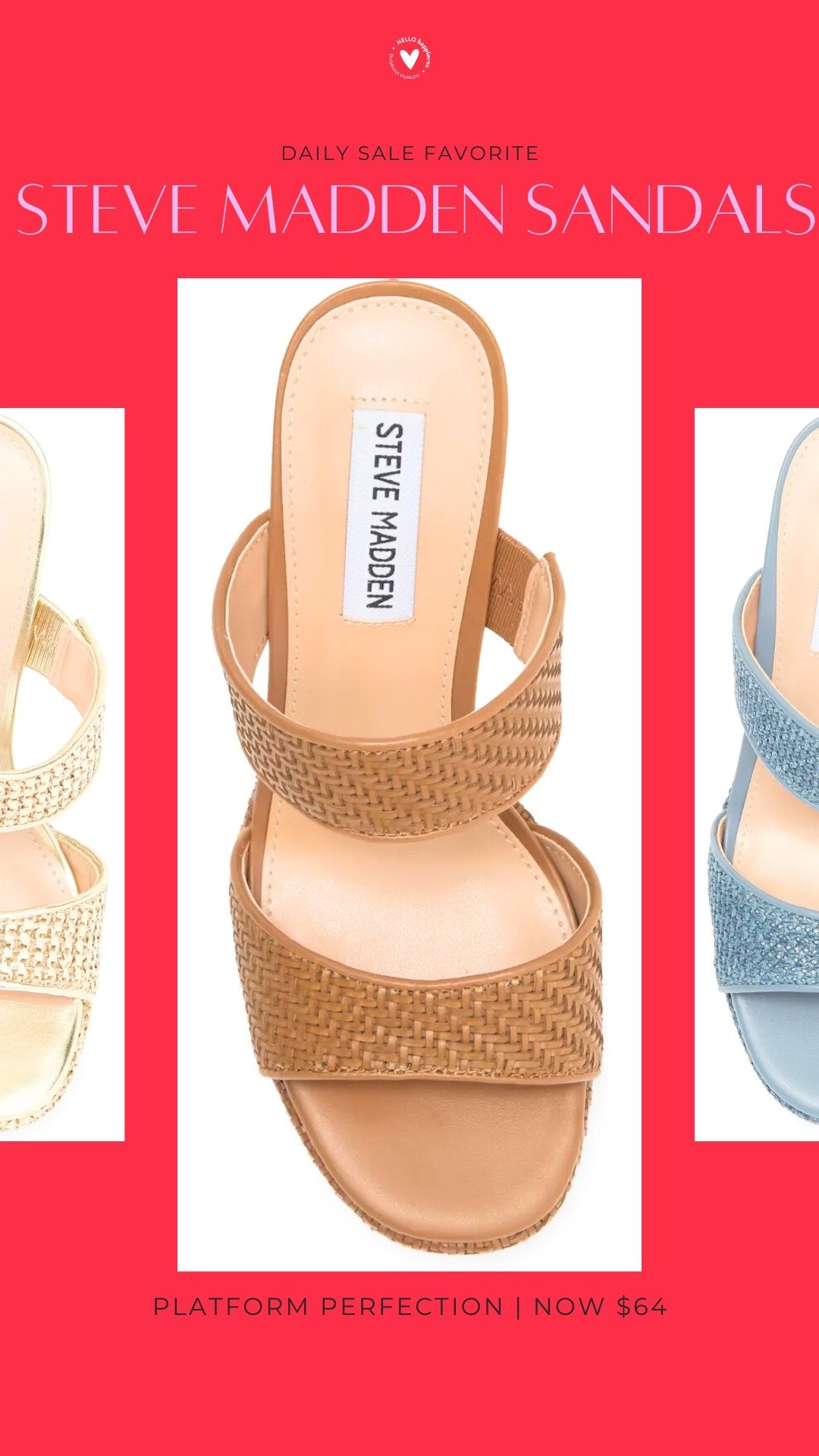 daily sale fav | Steve Madden sandals 

#LTKSaleAlert