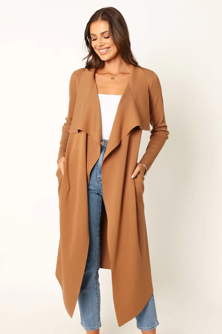 Audrina Cardigan - Camel | Petal & Pup (US)