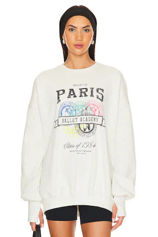 The Laundry Room Paris Ballet Academy Jumper in Pebble Heather from Revolve.com | Revolve Clothing (Global)