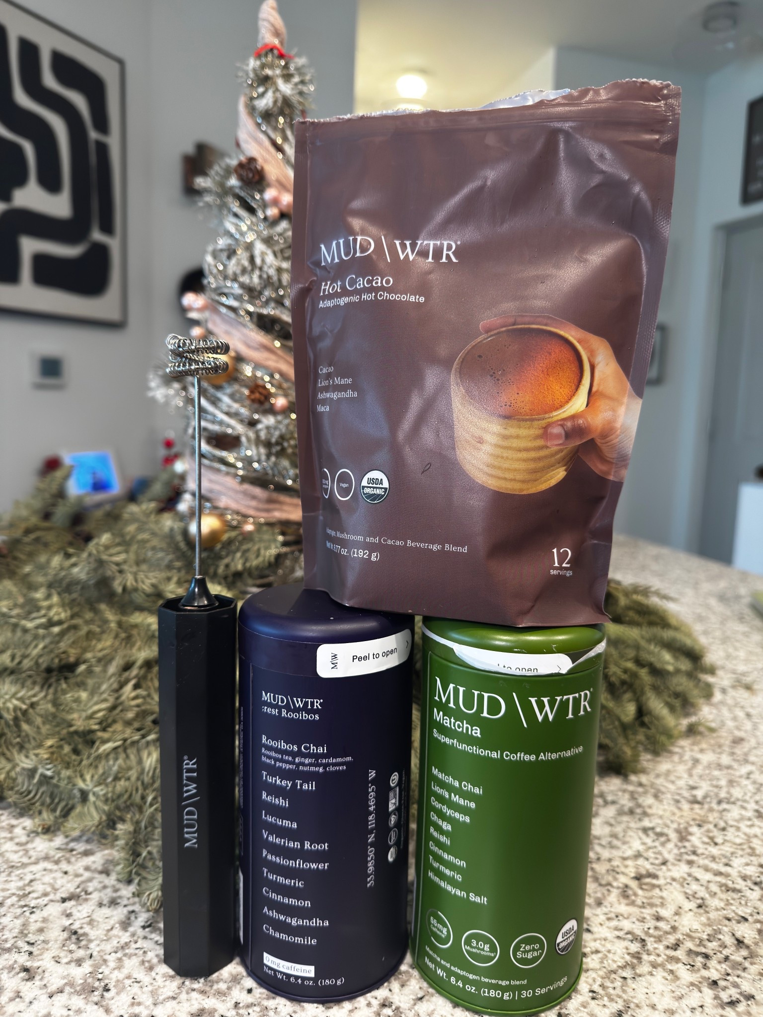 Hello beautiful people!
.
As a woman in her 40s, I’m always mindful about keeping peri symptoms, like bloating and inflammation, under control, especially when those cravings for somethingwinter. 
.
That’s why I switched to @MUD\WTR hot cocoa. It’s loaded with organic cacao, adaptogenic mushrooms, and just a touch of coconut sugar, meaning it satisfies my sweet fix without the sugar spike.
.
Plus, all those superfood ingredients like maca root - ladiiiiiiies 👀 - to support my energy, mood, & keep inflammation in check. 
.
If you’re looking for a cozy, healthy treat this season, @drinkmudwtr hot cocoa is your go-to!
.
Hi 👋🏾 I’m Kimberly, a therapist & your self care bestie 😘 Reminding you to take care of you, in the big & small things! 🤗
#ad #MUDWTR 

#LTKOver40 #LTKSeasonal #LTKfoodie