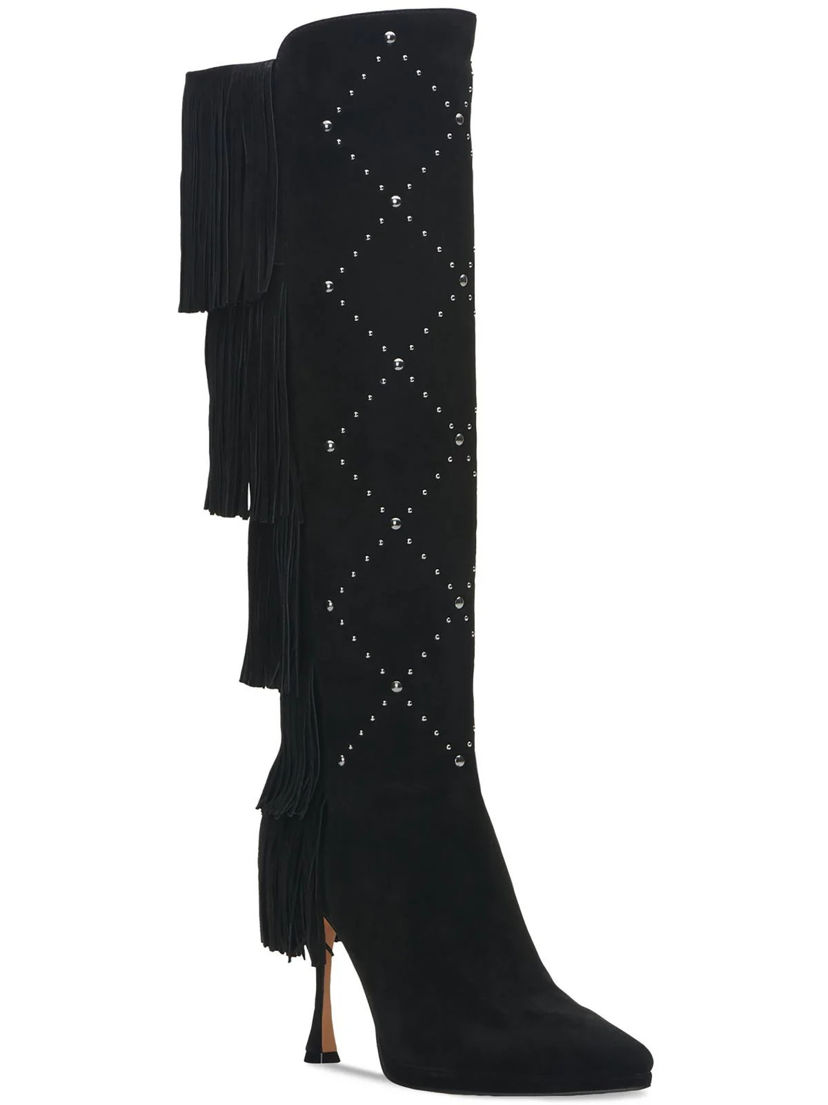 Panaryaz Womens Embellished Fringe Over-The-Knee Boots | Shop Simon