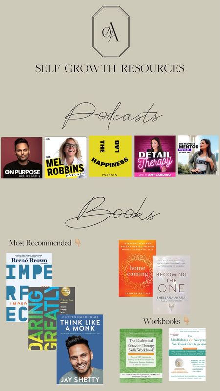 I asked my IG community for recommendations for self growth resources and here’s what they shared!! Let’s start the new year with a healthy mindset🤍

#LTKunder50 #LTKGiftGuide #LTKunder100