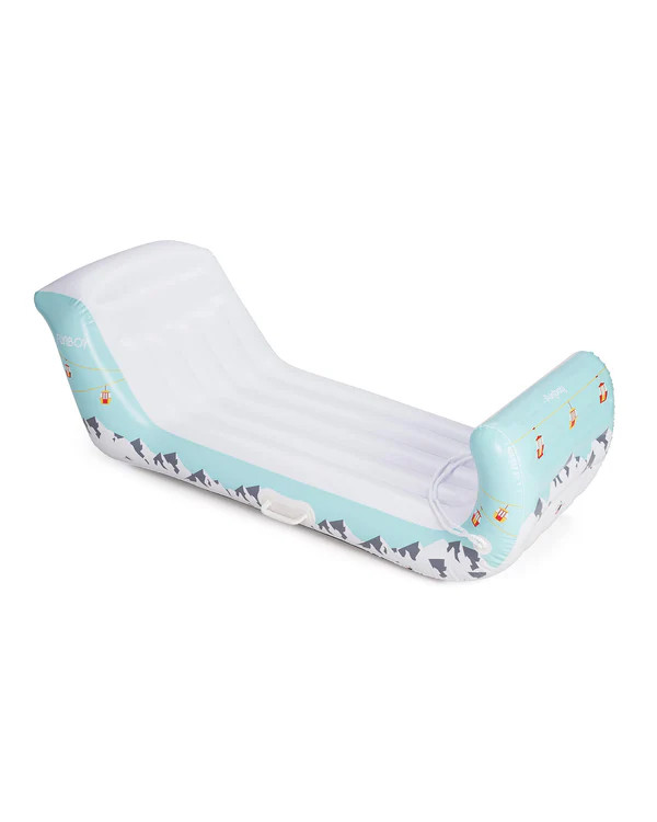 Inflatable Sleigh Snow Sled Alpine Sleigh, 2-Person | FUNBOY